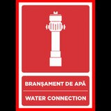 Placuta pentru bransament la apa water connection